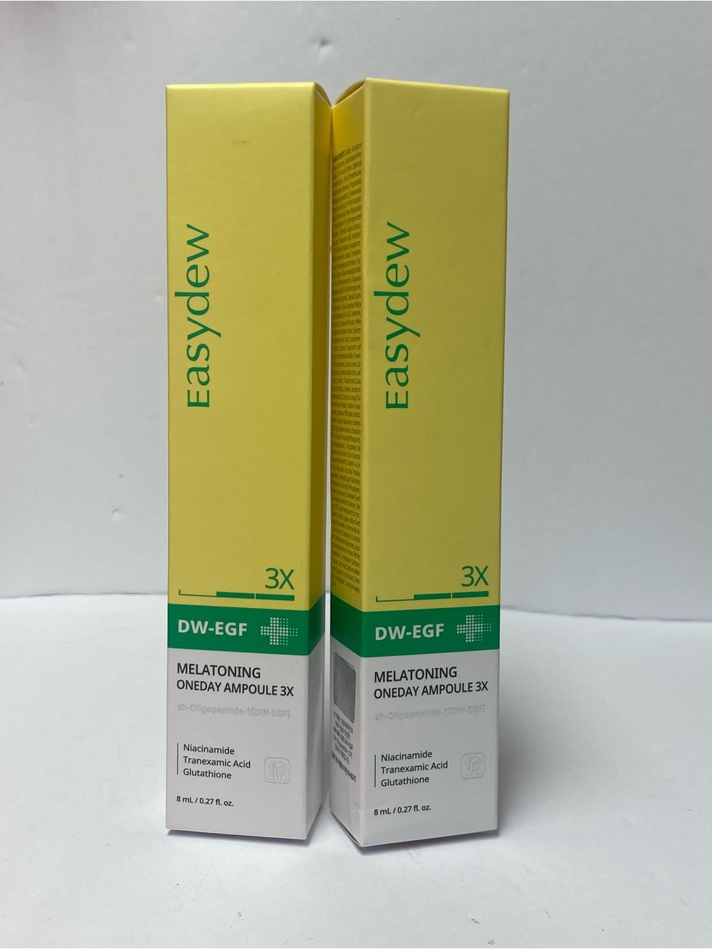 Melatoning Oneday Ampoule 3X - Yellow